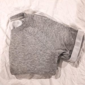 Garage grey cropped SOFT pajama top